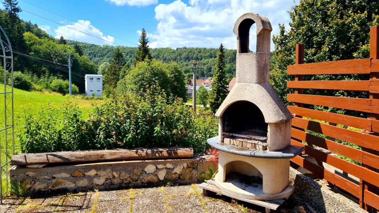 Sonnenbühl Ferienhaus Waldblick מראה חיצוני תמונה